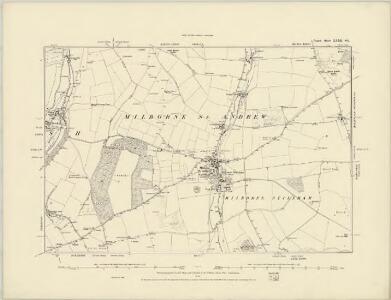 Dorset XXXII.SW - OS Six-Inch Map