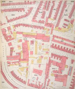 Insurance Plan of London Vol. VII: sheet 166