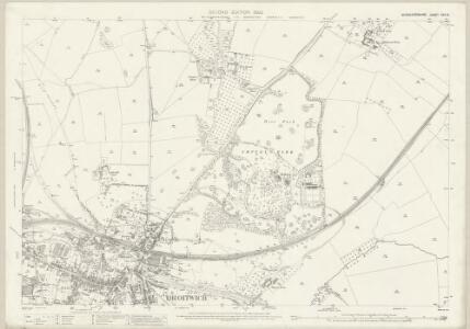 Worcestershire XXII.14 (includes: Dodderhill; Droitwich; Hampton Lovett; Hanbury) - 25 Inch Map