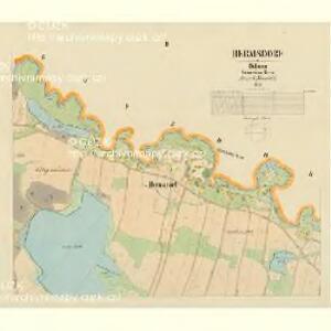 Hermsdorf - c1833-1-002 - Kaiserpflichtexemplar der Landkarten des stabilen Katasters