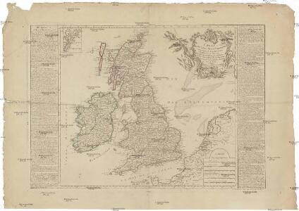 Carte des isles Britanniques