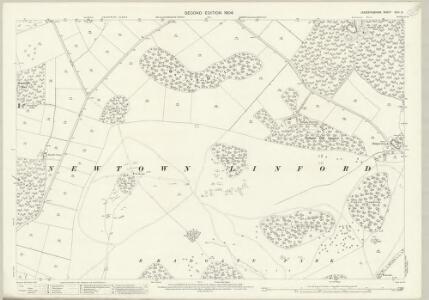 Leicestershire XXIV.12 (includes: Newtown Linford; Swithland) - 25 Inch Map