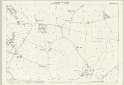 Essex (1st Ed/Rev 1862-96) XXIX.15 (includes: Beaumont cum Moze; Tendring; Thorpe Le Soken) - 25 Inch Map