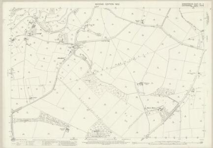 Worcestershire VIII.8 (includes: Churchill and Blakedown; Kinver; Wolverley) - 25 Inch Map