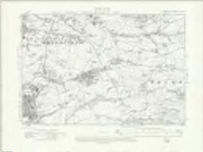 Lancashire LVI.SE - OS Six-Inch Map