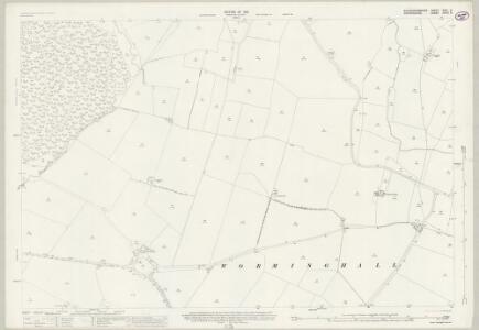 Buckinghamshire XXXI.8 (includes: Oakley; Worminghall) - 25 Inch Map