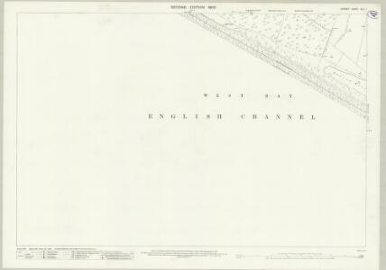 Dorset XLV.7 (includes: Burton Bradstock; Swyre) - 25 Inch Map