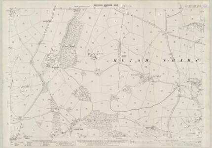 Somerset LVIII.15 (includes: Clatworthy; Huish Champflower; Upton) - 25 Inch Map