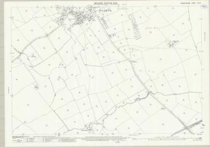 Warwickshire XLVI.9 (includes: Burton Dassett; Chadshunt; Gaydon) - 25 Inch Map