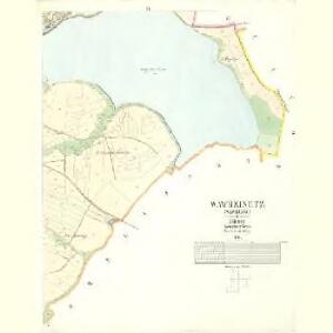 Wawrzinetz (Wawřinec) - c8336-1-003 - Kaiserpflichtexemplar der Landkarten des stabilen Katasters