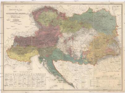 Ethnographische Karte der Oesterreichischen Monarchie