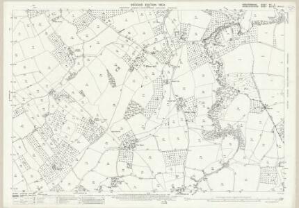 Herefordshire VIII.9 (includes: Brimfield; Little Hereford; Tenbury) - 25 Inch Map
