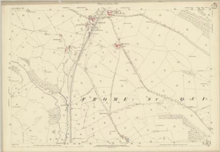 Dorset XXI.15 (includes: Batcombe; Cattistock; Evershot; Frome St Quintin; Melbury Bubb) - 25 Inch Map