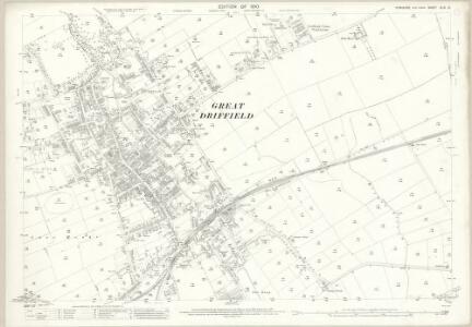 Yorkshire CLXI.12 (includes: Driffield; Nafferton) - 25 Inch Map