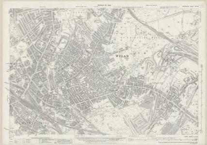 Lancashire XCIII.8 (includes: Aspull; Ince In Makerfield; Wigan) - 25 Inch Map