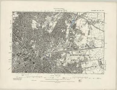 Warwickshire XIV.SW - OS Six-Inch Map