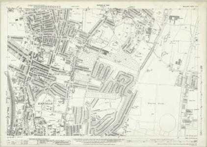 Middlesex VII.3 (includes: Enfield St Andrew) - 25 Inch Map