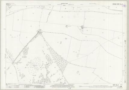 Wiltshire LXXVI.3 (includes: Breamore; Downton; Whitsbury) - 25 Inch Map
