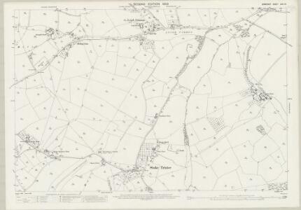 Somerset LXVI.13 (includes: Charlton Musgrove; Cucklington; Penselwood; Stoke Trister) - 25 Inch Map