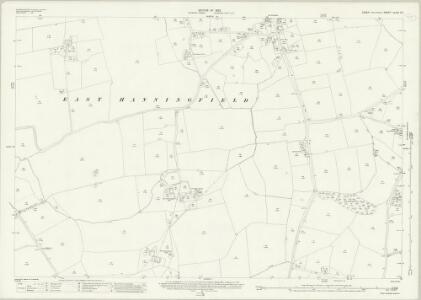Essex (New Series 1913-) n LXIV.13 (includes: East Hanningfield; Rettendon) - 25 Inch Map