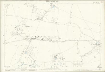 Kent XLVII.4 (includes: Ash; Preston; Staple) - 25 Inch Map
