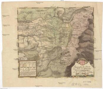 Petrographische Charte eines Theils des böhmischen Riesengebirges an der schlesischen Gränze
