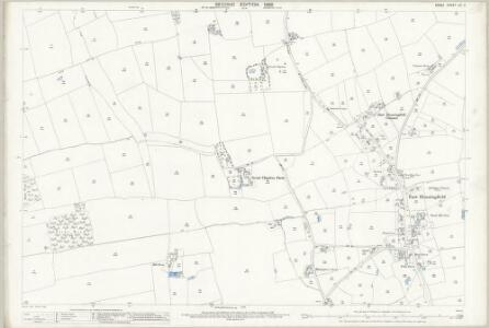 Essex (1st Ed/Rev 1862-96) LXI.2 (includes: East Hanningfield; Sandon) - 25 Inch Map