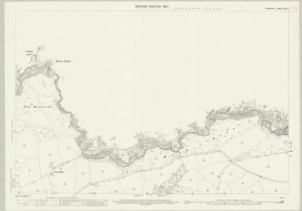 Cornwall LXII.3 (includes: Camborne Redruth; Gwinear Gwithian) - 25 Inch Map
