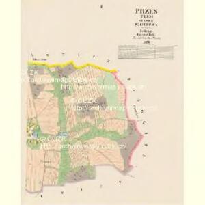 Pržes (Přes) - c6204-1-002 - Kaiserpflichtexemplar der Landkarten des stabilen Katasters
