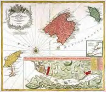 Carte des isles de Maiorque Minorque et d'Yvice