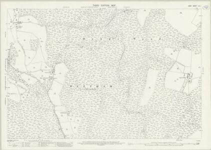 Kent LVI.1 (includes: Chartham; Godmersham; Petham; Waltham) - 25 Inch Map