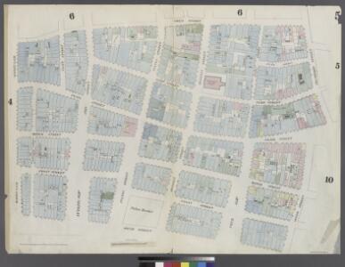 [Plate 5: Map bounded by Frankfort Street, Franklin Square, Dover Street, South Street, Maiden Lane, Gold Street]