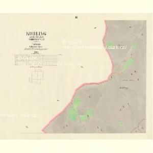 Kohling - c4672-2-002 - Kaiserpflichtexemplar der Landkarten des stabilen Katasters