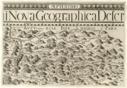 Stÿriae Ducatus Fertilisimi Nova Geographica Descriptio