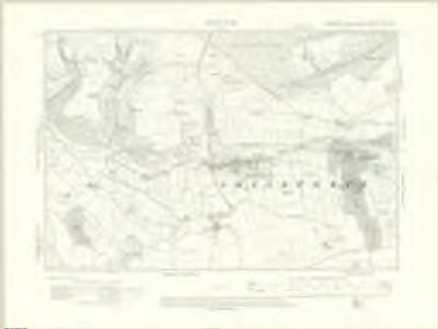 Yorkshire CV.NW - OS Six-Inch Map