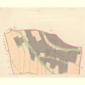 Hermersdorf (Kamena Hora) - m1145-1-001 - Kaiserpflichtexemplar der Landkarten des stabilen Katasters