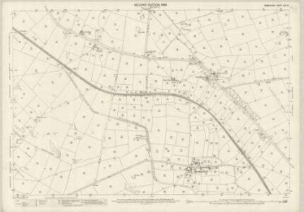 Derbyshire XXII.15 (includes: Chelmorton; Flagg; Hartington Middle Quarter; Hartington upper Quarter) - 25 Inch Map
