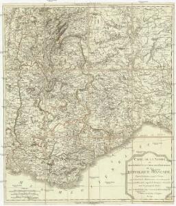 Carte de la Savoie ou supplément a la carte de frontieres de la République Française