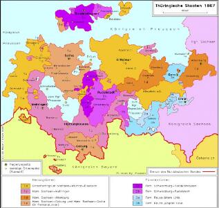 Thüringische Staaten 1867