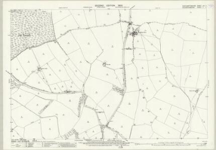 Northamptonshire LIII.7 (includes: Bozeat; Easton Maudit; Lavendon; Olney; Warrington) - 25 Inch Map