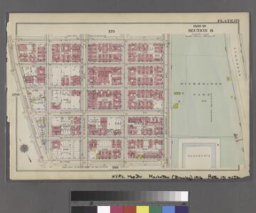 Plate 171: Bounded by W. 178th Street, Amsterdam Avenue (Highbridge Park, Speedway), W. 173rd Street and Broadway.