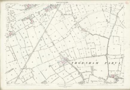 Suffolk XXXVI.1 (includes: Gislingham; Mellis; Thornham Parva; Yaxley) - 25 Inch Map