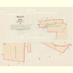 Mratin - c4870-1-001 - Kaiserpflichtexemplar der Landkarten des stabilen Katasters