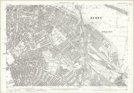 Derbyshire L.13 (includes: Chaddesden; Derby) - 25 Inch Map
