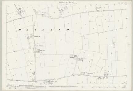 Essex (1st Ed/Rev 1862-96) LXIII.5 (includes: Mayland; Southminster; Steeple) - 25 Inch Map