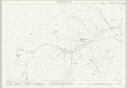 Devon LXXXIX.15 (includes: Chagford; Lydford) - 25 Inch Map