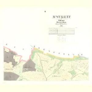 Austaletz - c8268-1-002 - Kaiserpflichtexemplar der Landkarten des stabilen Katasters