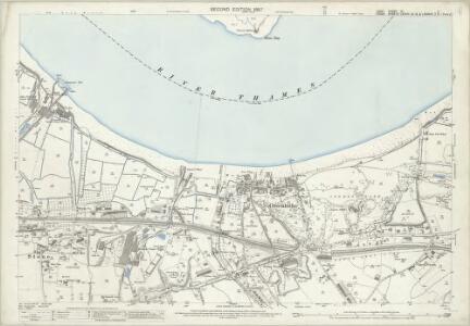 Kent IX.4 (includes: Stone; Swanscombe; Thurrock) - 25 Inch Map