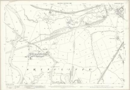 Durham XXVII.6 (includes: Durham; Sherburn House; Sherburn; Shincliffe; Whitwell House) - 25 Inch Map