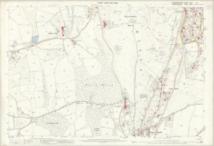 Worcestershire XXXIX.16 (includes: Colwall; Great Malvern; Malvern Wells; Mathon; West Malvern) - 25 Inch Map